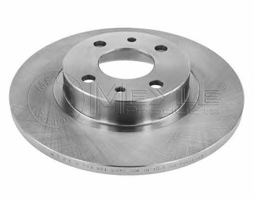 Meyle 215 521 2002 Unventilated front brake disc 2155212002: Buy near me at 2407.PL in Poland at an Affordable price!