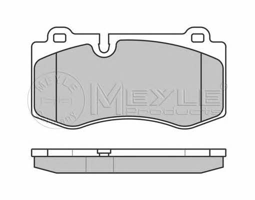 Meyle 025 239 6018/PD Тормозные колодки дисковые, комплект 0252396018PD: Отличная цена - Купить в Польше на 2407.PL!