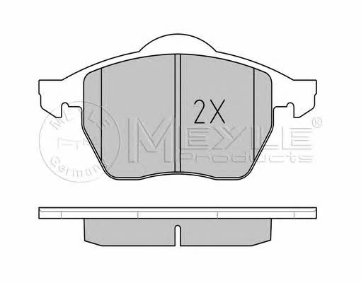 Meyle 025 233 9219/PD Гальмівні колодки, комплект 0252339219PD: Приваблива ціна - Купити у Польщі на 2407.PL!