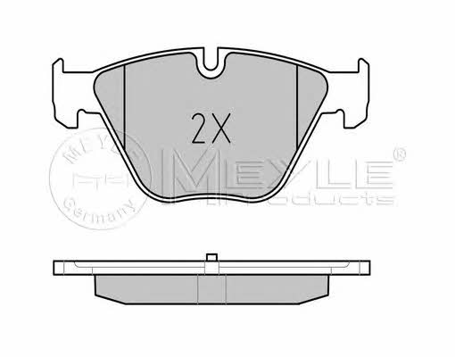 Meyle 025 246 8820/PD Scheibenbremsbeläge, Set 0252468820PD: Kaufen Sie zu einem guten Preis in Polen bei 2407.PL!