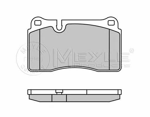 Meyle 025 240 9817/PD Тормозные колодки дисковые, комплект 0252409817PD: Отличная цена - Купить в Польше на 2407.PL!