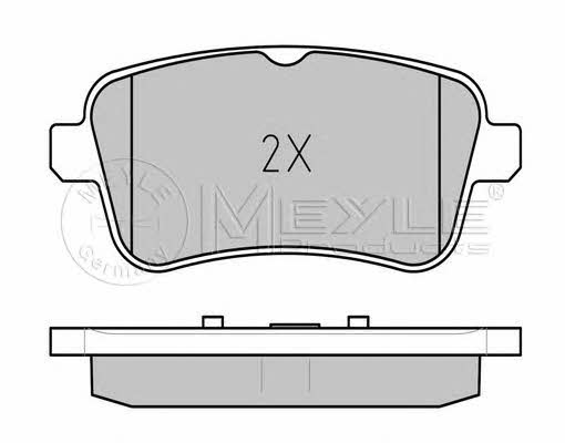 Meyle 025 252 1518/PD Scheibenbremsbeläge, Set 0252521518PD: Kaufen Sie zu einem guten Preis in Polen bei 2407.PL!