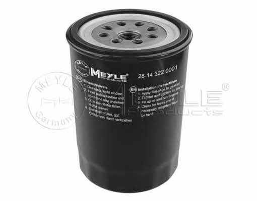 Meyle 28-14 322 0001 Oil Filter 28143220001: Buy near me in Poland at 2407.PL - Good price!