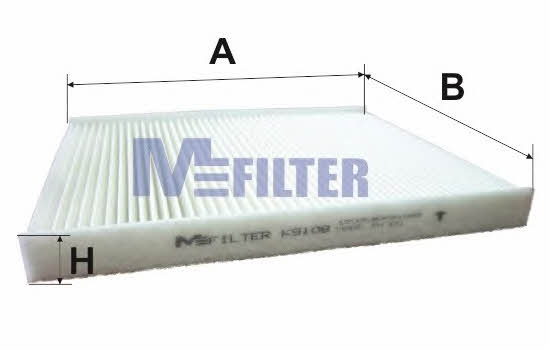 M-Filter K 9108 Filter, interior air K9108: Buy near me in Poland at 2407.PL - Good price!