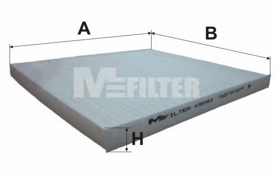 M-Filter K 9093 Filter, interior air K9093: Buy near me in Poland at 2407.PL - Good price!