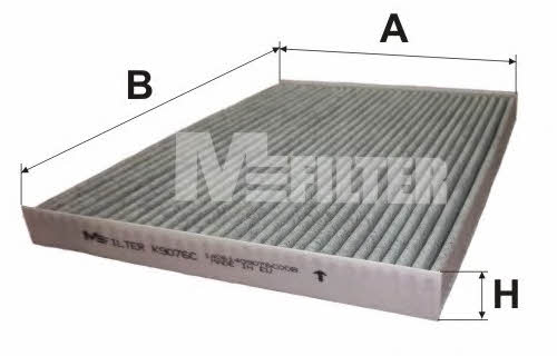 M-Filter K 9076C Activated Carbon Cabin Filter K9076C: Buy near me in Poland at 2407.PL - Good price!