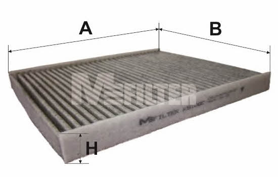 M-Filter K 9108C Activated Carbon Cabin Filter K9108C: Buy near me in Poland at 2407.PL - Good price!