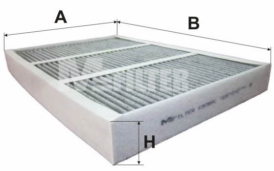 M-Filter K 9085C Filtr kabinowy z węglem aktywnym K9085C: Dobra cena w Polsce na 2407.PL - Kup Teraz!