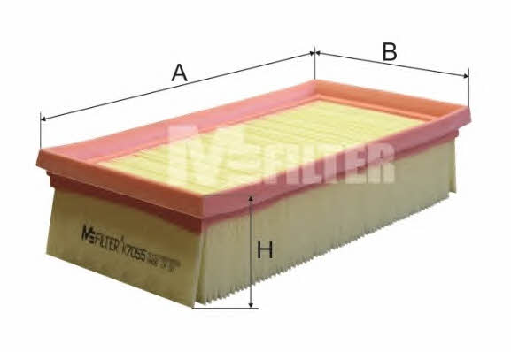 M-Filter K 7055 Air filter K7055: Buy near me at 2407.PL in Poland at an Affordable price!