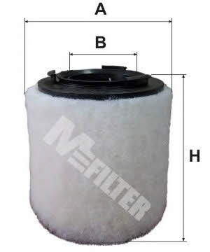 M-Filter A 8047 Air filter A8047: Buy near me in Poland at 2407.PL - Good price!