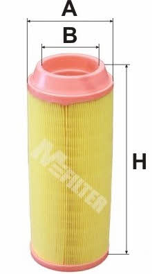 M-Filter A 1014 Air filter A1014: Buy near me in Poland at 2407.PL - Good price!