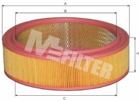 M-Filter A 104 Filtr powietrza A104: Atrakcyjna cena w Polsce na 2407.PL - Zamów teraz!