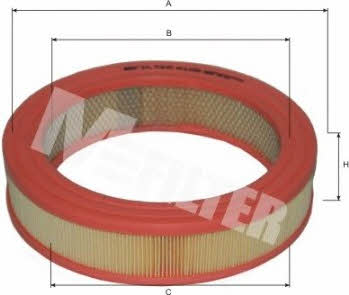 M-Filter A 105 Filtr powietrza A105: Dobra cena w Polsce na 2407.PL - Kup Teraz!