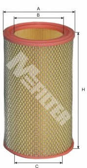 M-Filter A 107 Air filter A107: Buy near me at 2407.PL in Poland at an Affordable price!