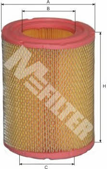 M-Filter A 261 Air filter A261: Buy near me in Poland at 2407.PL - Good price!