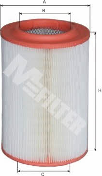 M-Filter A 266 Air filter A266: Buy near me in Poland at 2407.PL - Good price!