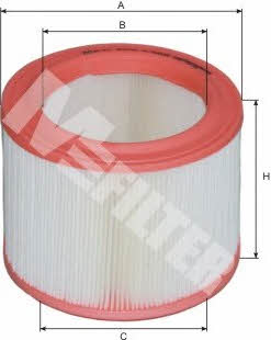M-Filter A 388 Air filter A388: Buy near me in Poland at 2407.PL - Good price!