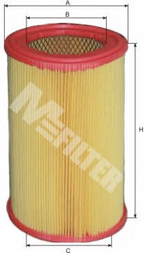 M-Filter A 500 Air filter A500: Buy near me in Poland at 2407.PL - Good price!