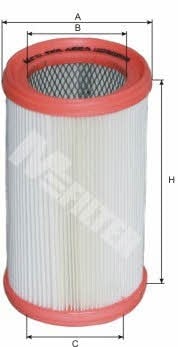 M-Filter A 553 Air filter A553: Buy near me in Poland at 2407.PL - Good price!