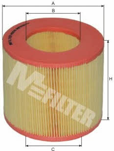 M-Filter A 558 Air filter A558: Buy near me in Poland at 2407.PL - Good price!