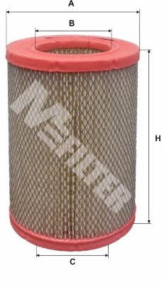 M-Filter A 584 Air filter A584: Buy near me in Poland at 2407.PL - Good price!