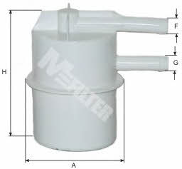 M-Filter BF 05 Fuel filter BF05: Buy near me in Poland at 2407.PL - Good price!