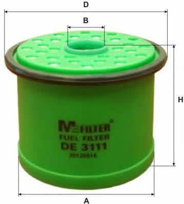 M-Filter DE 3111 Фільтр палива DE3111: Купити у Польщі - Добра ціна на 2407.PL!