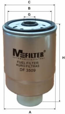 M-Filter DF 3509 Фільтр палива DF3509: Приваблива ціна - Купити у Польщі на 2407.PL!