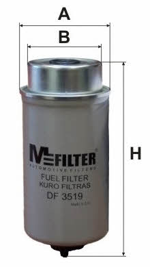 M-Filter DF 3519 Топливный фильтр DF3519: Купить в Польше - Отличная цена на 2407.PL!