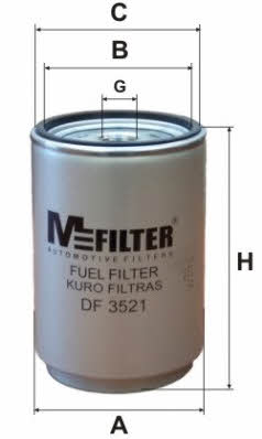 M-Filter DF 3521 Filtr paliwa DF3521: Dobra cena w Polsce na 2407.PL - Kup Teraz!
