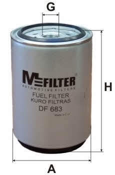 M-Filter DF 683 Kraftstofffilter DF683: Kaufen Sie zu einem guten Preis in Polen bei 2407.PL!