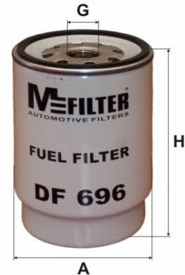 M-Filter DF 696 Filtr paliwa DF696: Dobra cena w Polsce na 2407.PL - Kup Teraz!