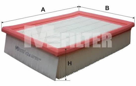 M-Filter K 214 Air filter K214: Buy near me at 2407.PL in Poland at an Affordable price!