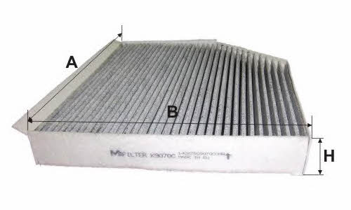 M-Filter K 9070C Activated Carbon Cabin Filter K9070C: Buy near me in Poland at 2407.PL - Good price!
