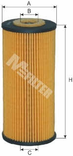 M-Filter TE 604 Масляный фильтр TE604: Купить в Польше - Отличная цена на 2407.PL!