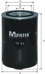Фільтр масляний M-Filter TF 53