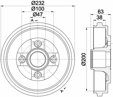 Mintex MBD311 Bęben hamulca tylny MBD311: Atrakcyjna cena w Polsce na 2407.PL - Zamów teraz!