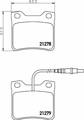 Mintex MDB1442 Brake Pad Set, disc brake MDB1442: Buy near me in Poland at 2407.PL - Good price!