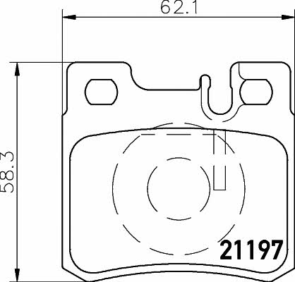 Mintex MDB1565 Scheibenbremsbeläge, Set MDB1565: Kaufen Sie zu einem guten Preis in Polen bei 2407.PL!