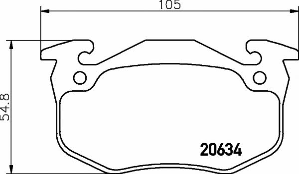 Mintex MDB1676 Klocki hamulcowe, zestaw MDB1676: Dobra cena w Polsce na 2407.PL - Kup Teraz!