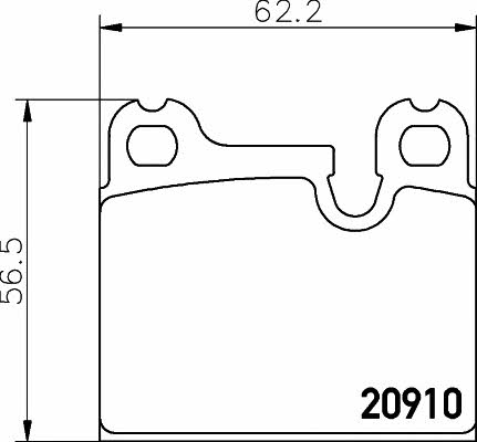 Mintex MDB2167 Гальмівні колодки, комплект MDB2167: Приваблива ціна - Купити у Польщі на 2407.PL!