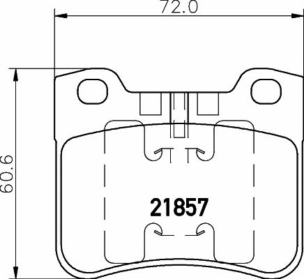 Mintex MDB1806 Klocki hamulcowe, zestaw MDB1806: Dobra cena w Polsce na 2407.PL - Kup Teraz!