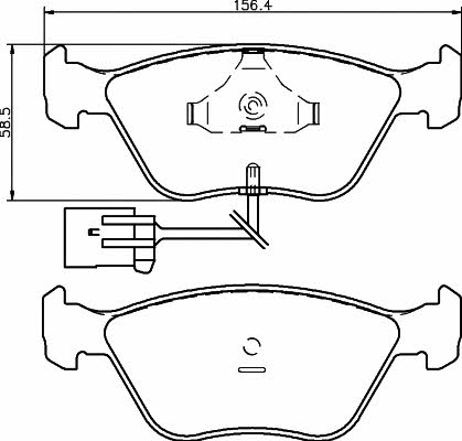 Mintex MDB1810 Тормозные колодки дисковые, комплект MDB1810: Купить в Польше - Отличная цена на 2407.PL!