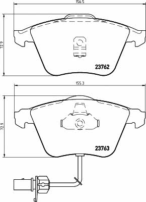 Mintex MDB2336 Brake Pad Set, disc brake MDB2336: Buy near me in Poland at 2407.PL - Good price!