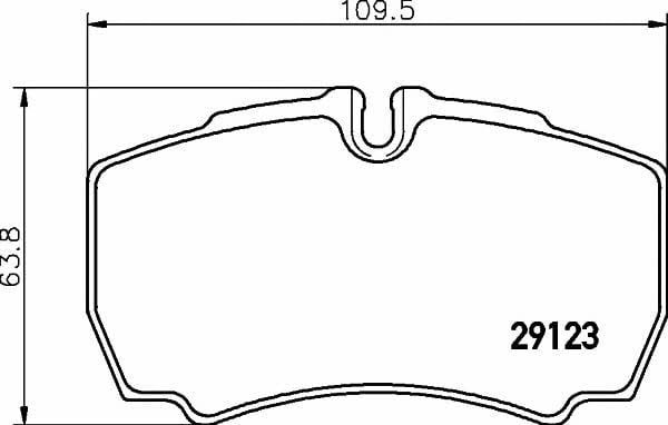 Mintex MDB3042 Brake Pad Set, disc brake MDB3042: Buy near me in Poland at 2407.PL - Good price!