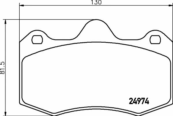 Mintex MDB3077 Тормозные колодки дисковые, комплект MDB3077: Отличная цена - Купить в Польше на 2407.PL!