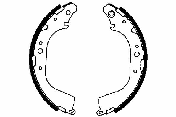 Mintex MFR343 Brake shoe set MFR343: Buy near me at 2407.PL in Poland at an Affordable price!