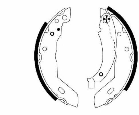 Mintex MFR217 Brake shoe set MFR217: Buy near me at 2407.PL in Poland at an Affordable price!