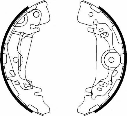 Mintex MFR668 Brake shoe set MFR668: Buy near me in Poland at 2407.PL - Good price!