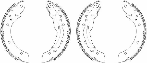 Mintex MSK147 Колодки тормозные барабанные, комплект MSK147: Отличная цена - Купить в Польше на 2407.PL!